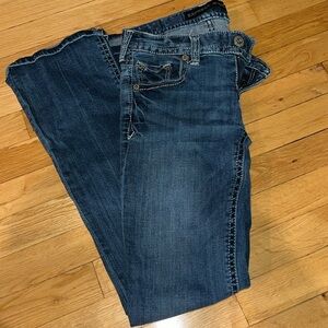 Express boot cut jeans